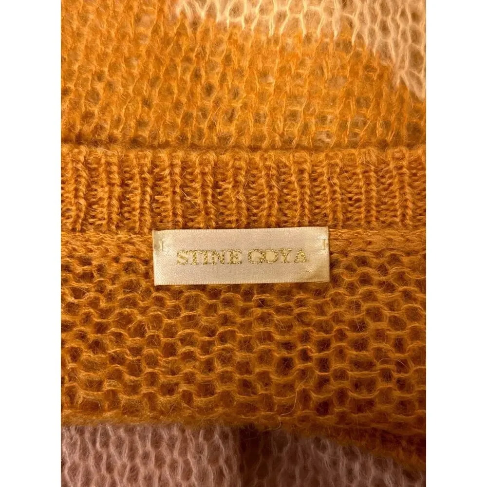 Stine Goya Sweater XS Womens Mohair Soft Pastel Pullover Oversize